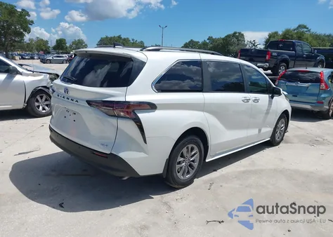 2025 Toyota Sienna Xle из США, поврежденный, VIN 5TDYRKEC4SS267312